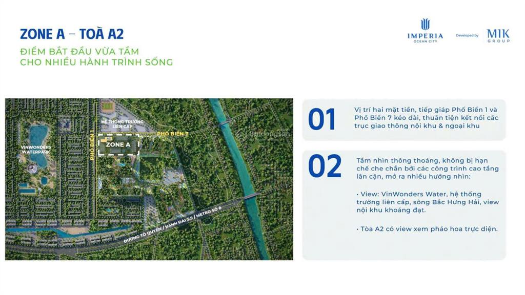 Giá chung cư the cityon ở vinhomes ocean park 3 giá chỉ từ 50tr/m2. chính thức nhận booking tòa a2