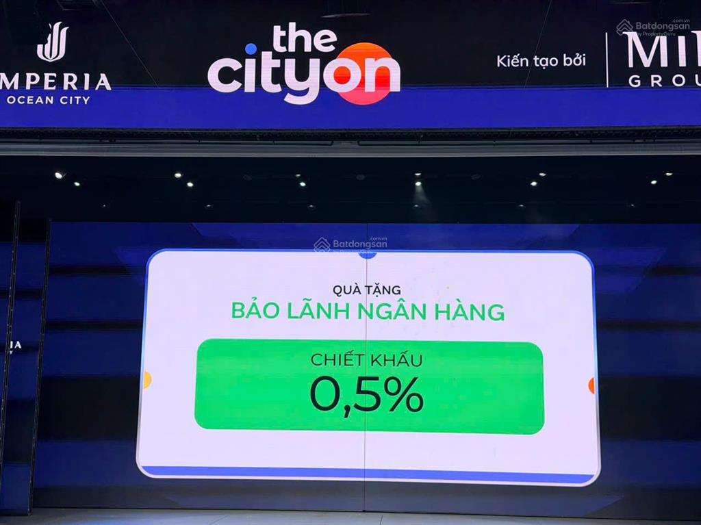 Giá chung cư the cityon ở vinhomes ocean park 3 giá chỉ từ 50tr/m2. chính thức nhận booking tòa a2