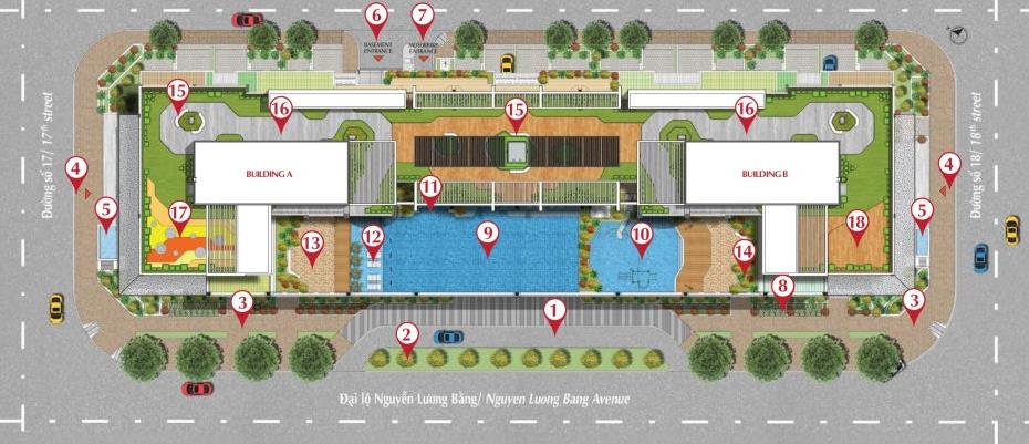 Cho thuê cc the antonia, nguyễn lương bằng, tân mỹ, quận 7, 27 triệu, 76 m2