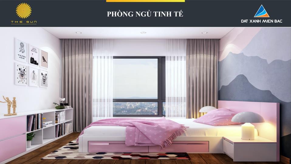Căn hộ the sun 75m2.3ngủ.giá tốt 7,x tỷ