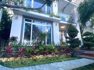 Bán siêu biệt thự đẹp  đô thị biển an viên, sân vườn 2 mặt tiền, biển an viên, trực diện biển