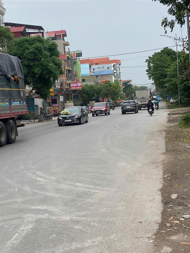 Bán đất chính chủ 85m2 mặt đường quốc lộ 17  xuân lâm, thuận thành, bắc ninh, sẵn sổ đỏ, kinh doanh