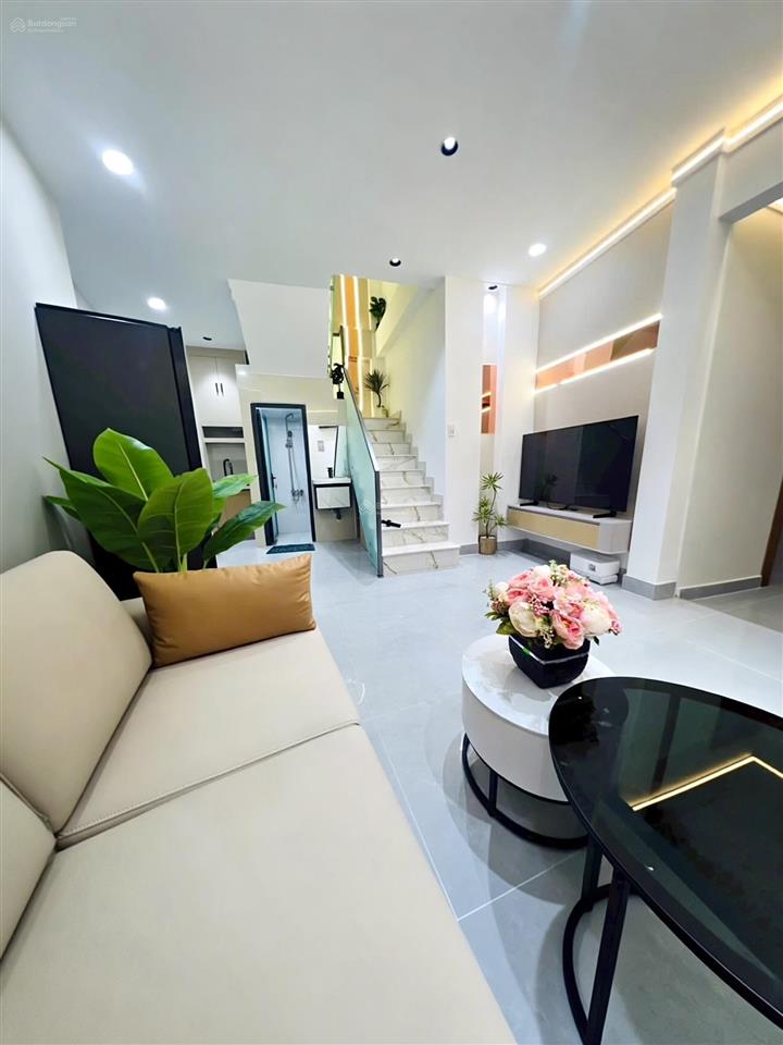 Phan văn trị  nguyễn văn nghi | gò vấp | 46m2  3 tầng xây mới | hẻm xe hơi | 3,99 tỷ