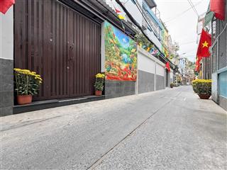 Bán nhà lê văn sỹ  phú nhuận  gần 50m2 ( 4.8 x 10 )  4 tầng  3 pn  hẻm xe hơi giá 7.25 tỷ tl