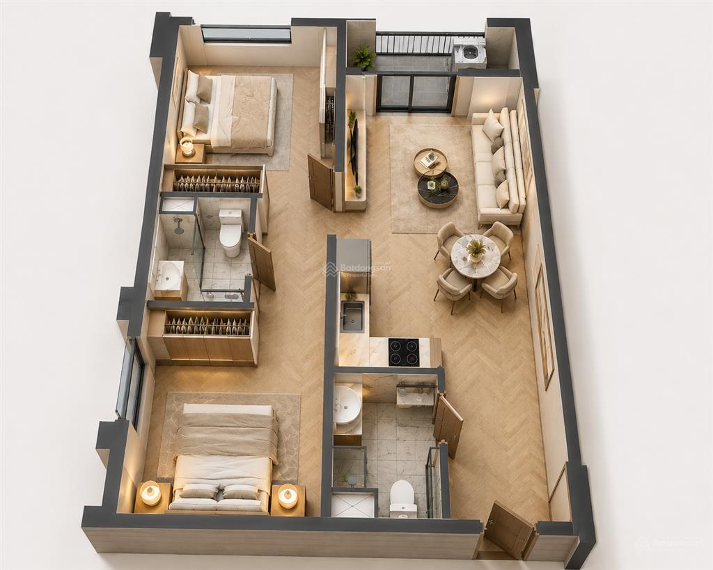Căn 2pn view sông hàn  giá chỉ 7,926 tỷ  sun solar residence đà nẵng