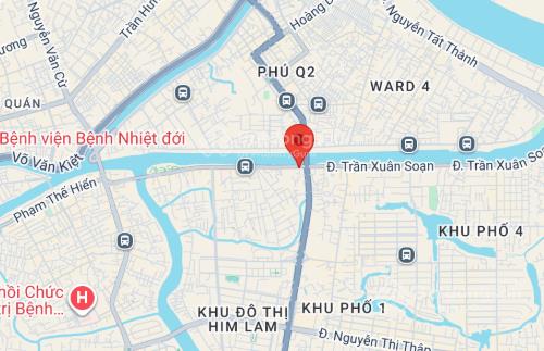 Siêu phẩm góc 2 mặt tiền trần xuân soạn, quận 7  dt 21x20m, hầm 7 tầng  giá 78 tỷ