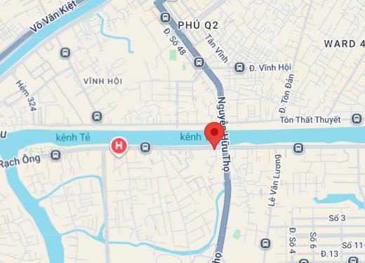 Siêu phẩm góc 2 mặt tiền trần xuân soạn, quận 7  dt 21x20m, hầm 7 tầng  giá 78 tỷ