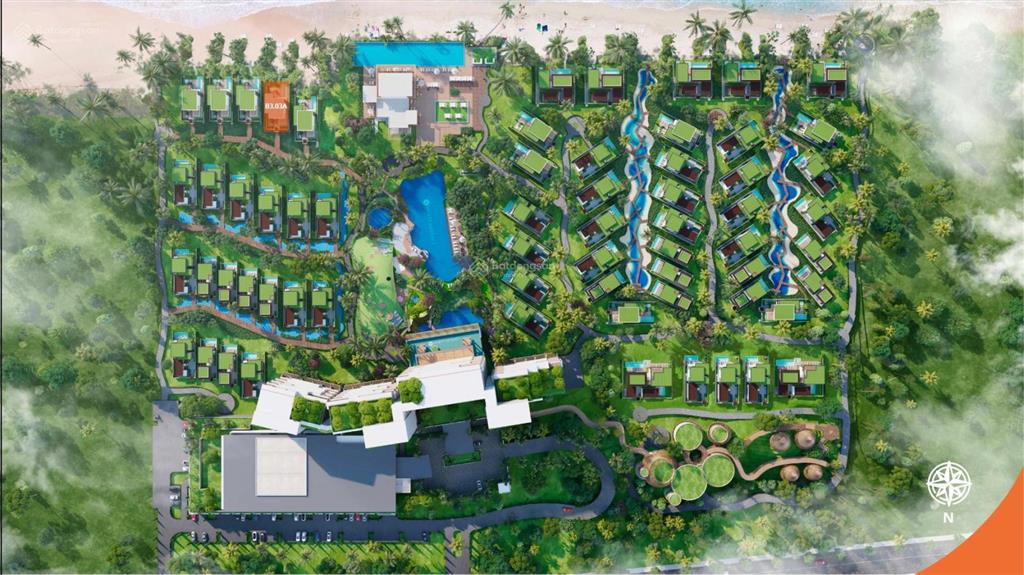 Biệt thự beachfront hyatt residences hồ tràm 3 phòng ngủ 769m², mua trực tiếp cđt.  0908 982 ***