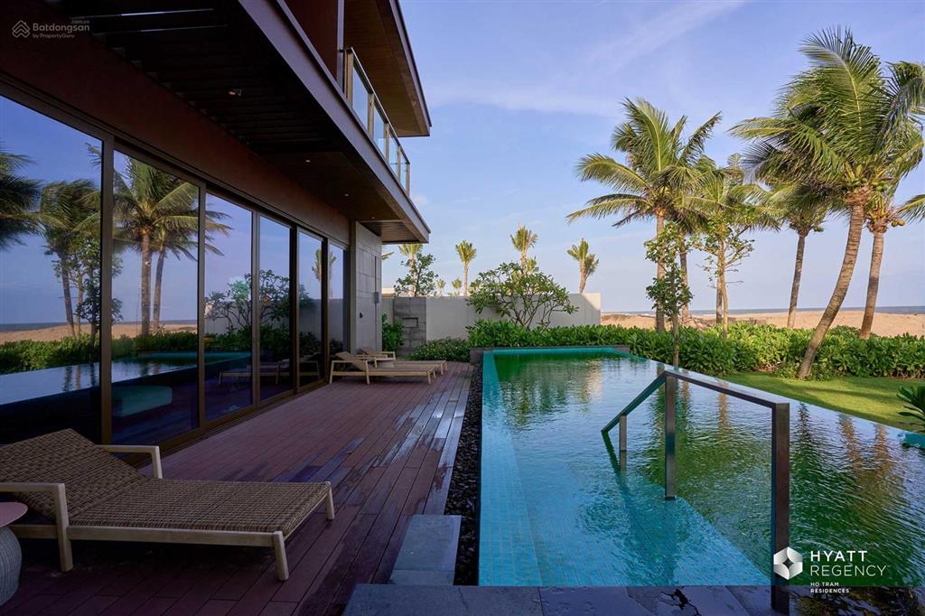 Biệt thự beachfront hyatt residences hồ tràm 3 phòng ngủ 769m², mua trực tiếp cđt.  0908 982 ***