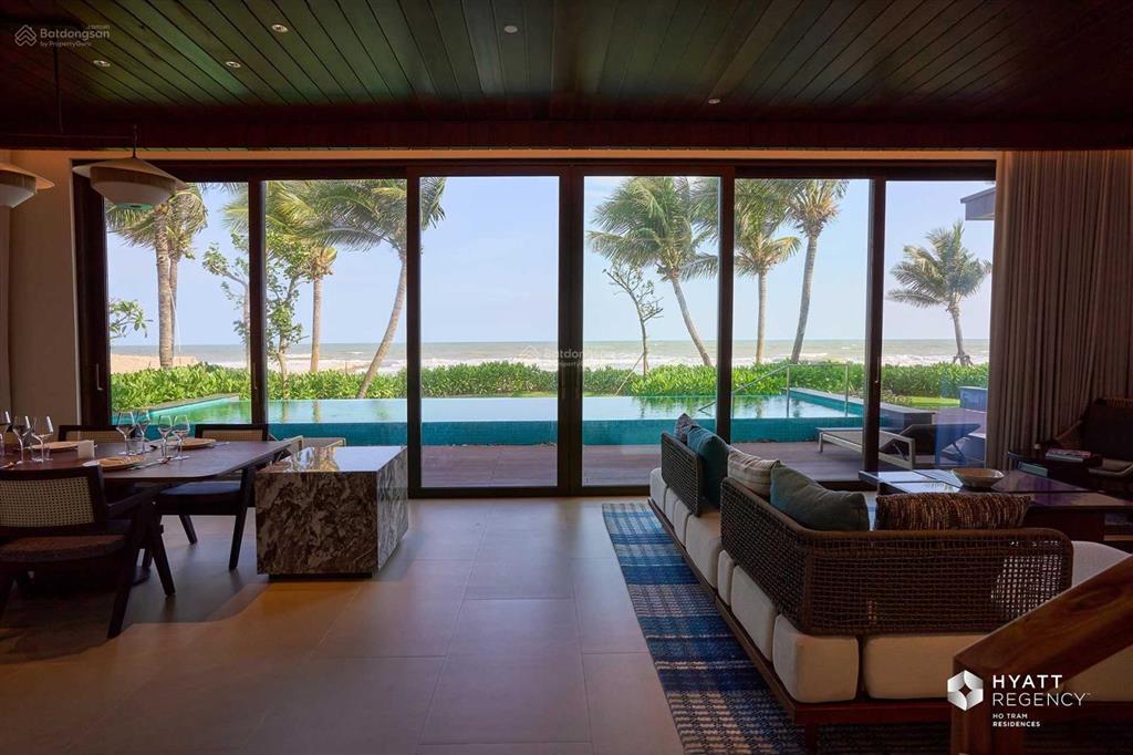 Biệt thự beachfront hyatt residences hồ tràm 3 phòng ngủ 769m², mua trực tiếp cđt.  0908 982 ***