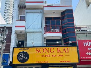 Cho thuê nhà mặt tiền 4 tầng  đường tô hiến thành  khu phố hàn nha trang.