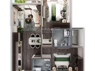 Chỉ 3,6 tỷ/căn hộ 2pn 59,6m2 ̉ nhất the parkland  2