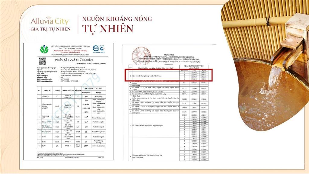 Biệt thự khoáng nóng ven hà nội vừa nghỉ dưỡng, vừa tạo dòng tiền ổn định mỗi tháng