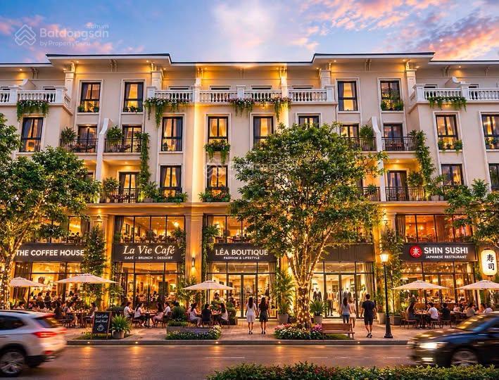 Chỉ 18,856 tỷ sở hữu shophouse 410m2 đại lộ bốn mùa 51m vinhomes ocean park 2 hưng yên