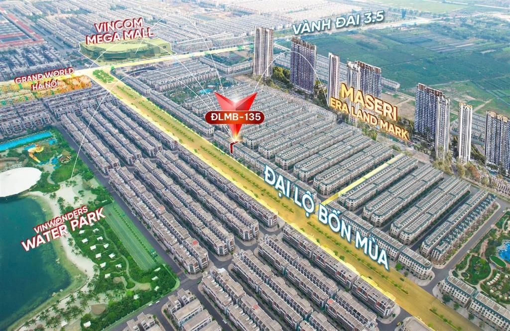 170tr/m2 shophouse đại lộ bốn mùa 51m trái tim kinh doanh dòng tiền vàng đón sóng hạ tầng
