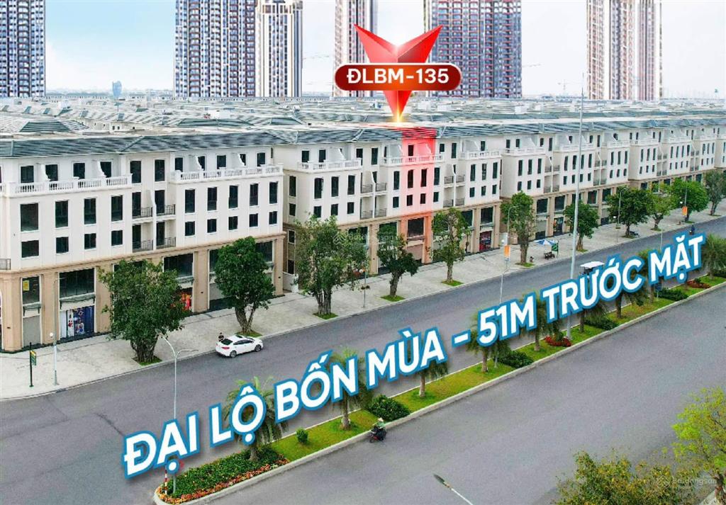 170tr/m2 shophouse đại lộ bốn mùa 51m trái tim kinh doanh dòng tiền vàng đón sóng hạ tầng