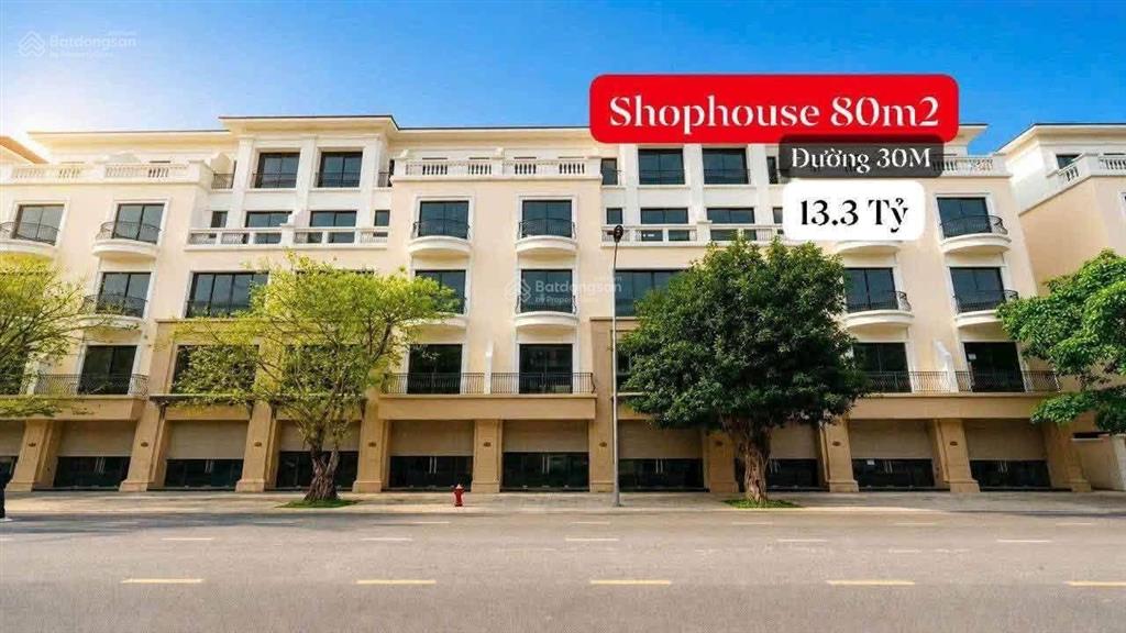 Shophouse 80m2  đường đại dương 30m vị trí kinh doanh siêu đẹp dưới 14 tỷ ở vinhomes ocean park 2