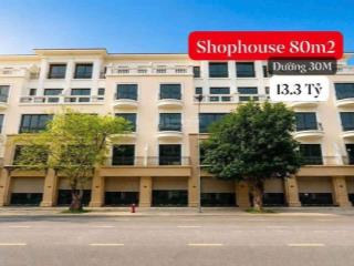 Shophouse 80m2  đường đại dương 30m vị trí kinh doanh siêu đẹp dưới 14 tỷ ở vinhomes ocean park 2