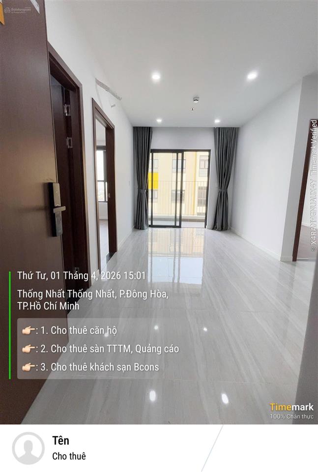 Chỉ 5tr6/th thuê ngay căn 2pn 52m2, ở 4 bạn chia ra 1tr5/người, quá rẻ, alo ngay 0938 503 ***
