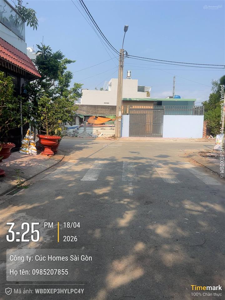 Đất  đường 2 xe tránh nhau  khu phú hữu  quận 9