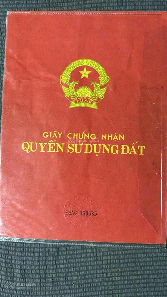Bán đất tại sông lu, hòa phú, củ chi, giá tốt chỉ với 875 triệu, 131 m2