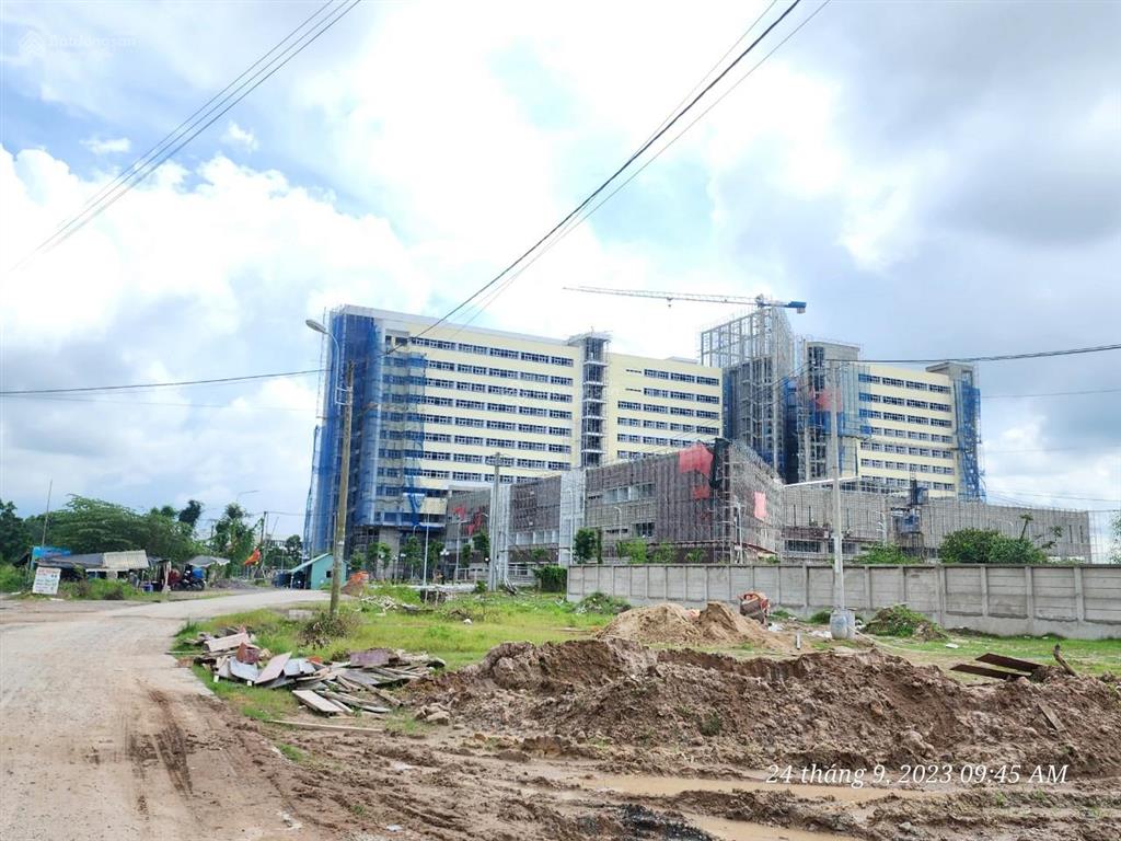Bán gấp 120m2 có 95m2 thổ cư, 1 tỷ 250, cạnh kcn tây bắc củ chi, shr