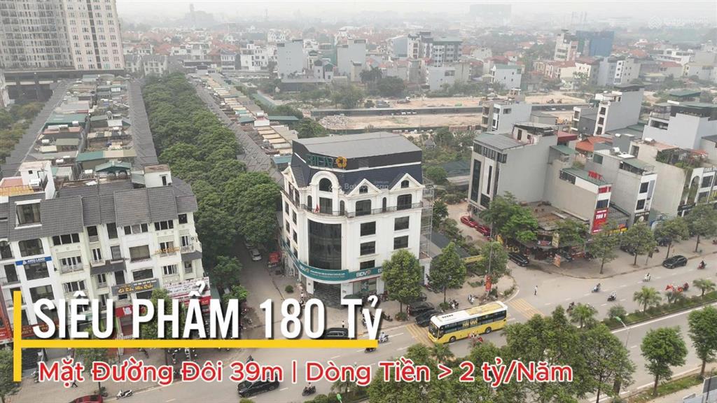 Bán tòa văn phòng nam an khánh 300m2, 4 tầng 1 hầm, vị trí đẹp, dòng tiền thuê 3 2 tỷ/năm