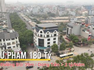 Bán tòa văn phòng diện tích 300m2, 4 tầng 1 hầm, vị trí đẹp, dòng tiền thuê 2 tỷ/năm
