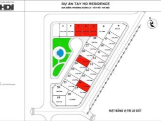 Bán lô biệt thự hdi tây hồ  dt 132m2 hướng đông nam, hoàn thiện mặt ngoài sẵn sổ giao dịch