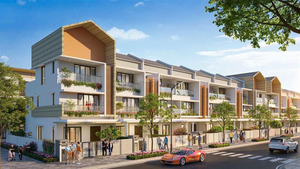 Liền kề đặc biệt phiên bản giới hạn phân khu casa flora khu đô thị vsip nghệ an diện tích 136m²