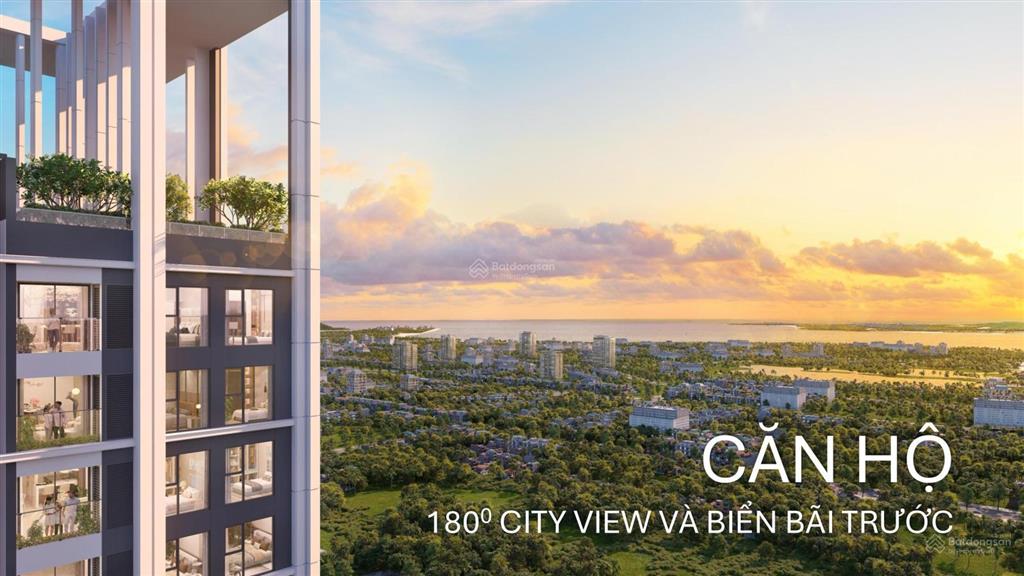 Căn hộ studio 36m2, ven biển, sở hữu lâu dài. sản phẩm của tập đoàn sun group