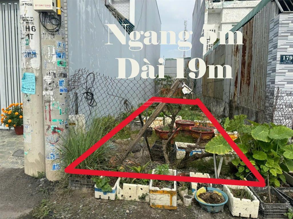 Cần bán gấp lô đất ở đường bùi thị he, thị trấn củ chi, huyện củ chi, giá 1tỷ1 96m2, sổ hồng riêng.