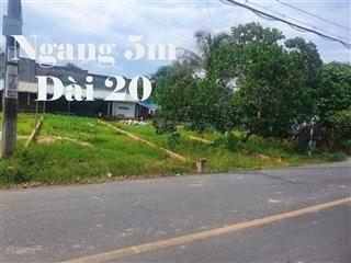 Chính chủ cần bán đất ở đường trung lập xã trung lập thượng củ chi dt100m2 750 triệu sổ hồng riêng