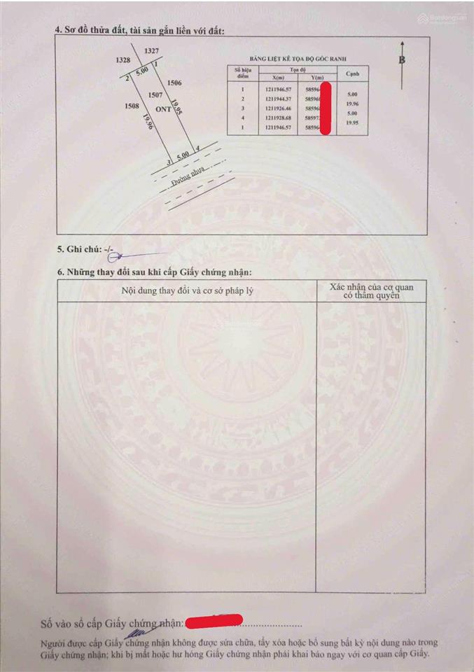 Kẹt tiền cần bán gấp lô đất ở đường cây da xã tân phú trung huyện củ chi 100m2 1 tỷ 2 sổ hồng riêng