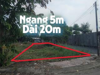 Kẹt tiền cần bán gấp lô đất ở đường cây da xã tân phú trung huyện củ chi 100m2 1 tỷ 2 sổ hồng riêng