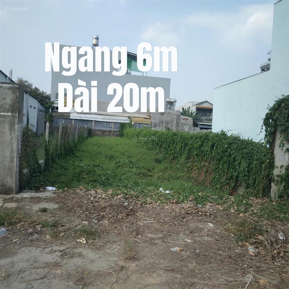 Chính chủ có lô đất cần bán ở đường nguyễn văn khạ phước vĩnh an củ chi 120m2 1tỷ150 sổ hồng riêng