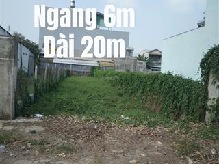 Chính chủ có lô đất cần bán ở đường nguyễn văn khạ phước vĩnh an củ chi 120m2 1tỷ150 sổ hồng riêng