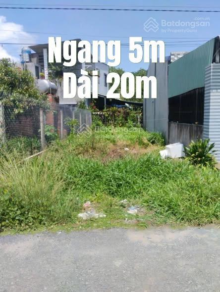 Kẹt tiền cần bán gấp lô đất ở đường cây da tân phú trung huyện củ chi 100m2 giá 1tỷ2 sổ hồng riêng