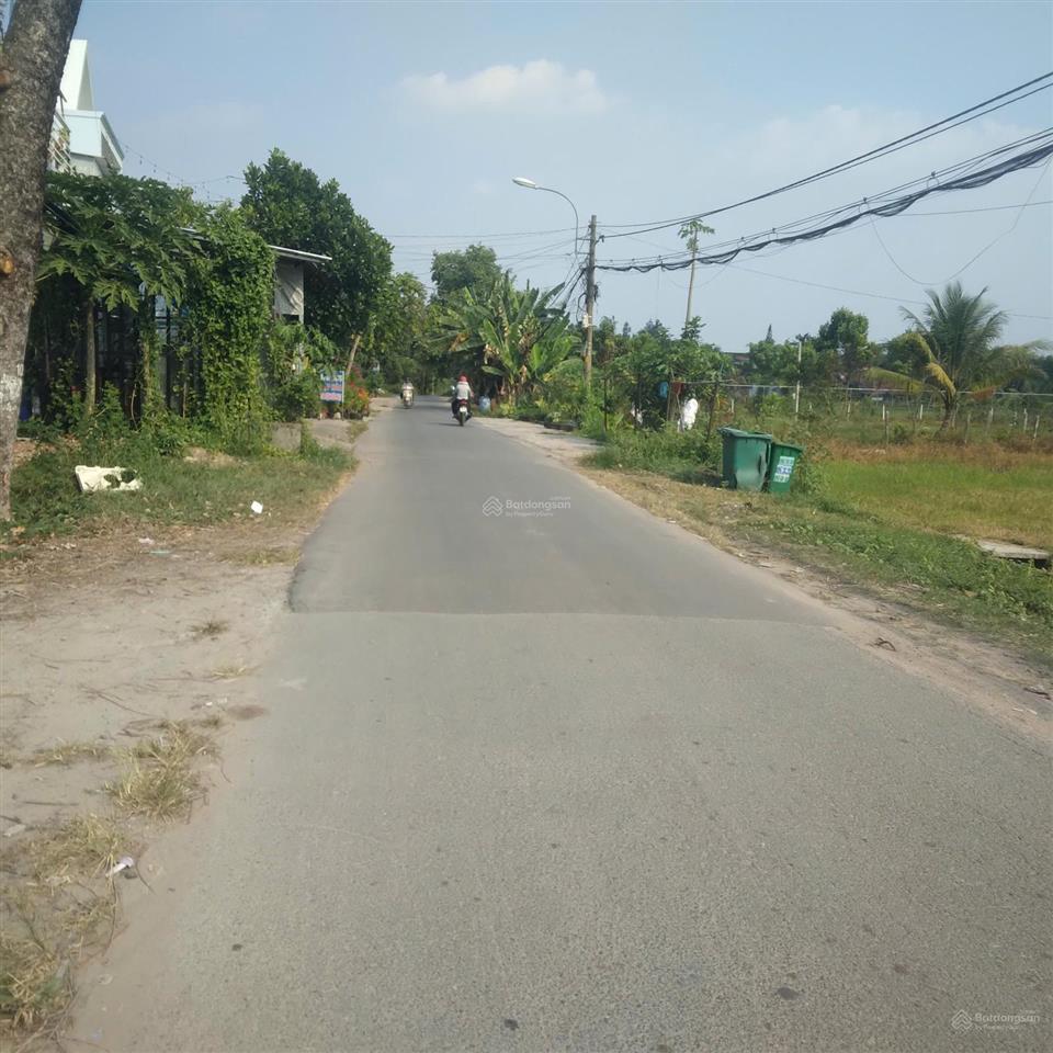 Kẹt tiền cần bán gấp lô đất ở đường cây da tân phú trung huyện củ chi 100m2 giá 1tỷ2 sổ hồng riêng