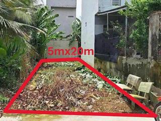 Tôi cần bán gấp đất ở đường cây trôm mỹ khánh xã tân an hội huyện củ chi 95m2 giá 1tỷ sổ hồng riêng