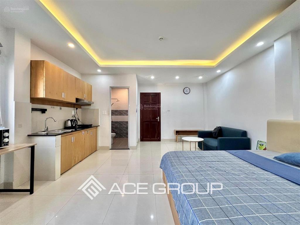 Căn hộ thang máymáy giặt riêng rộng 40m2 gần cầu thị nghèhàng xanhlanmark81p19 bình thạnh