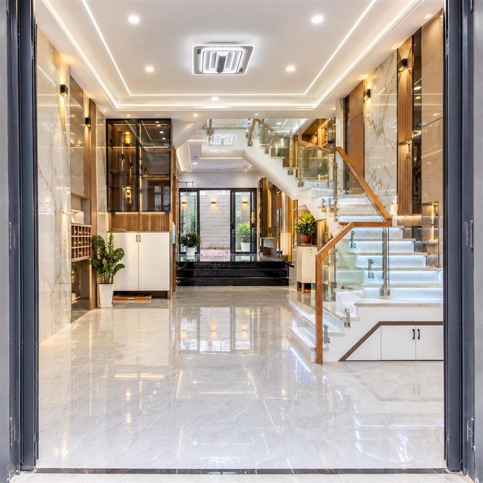 Hàng hiếm 5 tầng, hẻm 6m, bình hưng hòa b, bình tân, 5,98 tỷ, 64m2 gần công viên hồ trái tim,