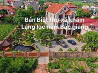 Bán biệt thự 700m2, 6,2 tỷ tại quốc lộ 37, khám lạng, lục nam, bắc giang