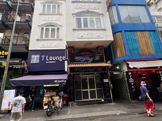 Bán khách sạn góc 2 mặt tiền đỗ quang đẩu, khu bùi viện q1, 8x18m cn 140m2 chỉ 87 tỷ