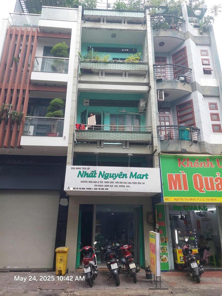 Hot! bán nhà mặt tiền ngô thị thu minh q tân bình, 59m2 5 tầng chỉ 17 tỷ