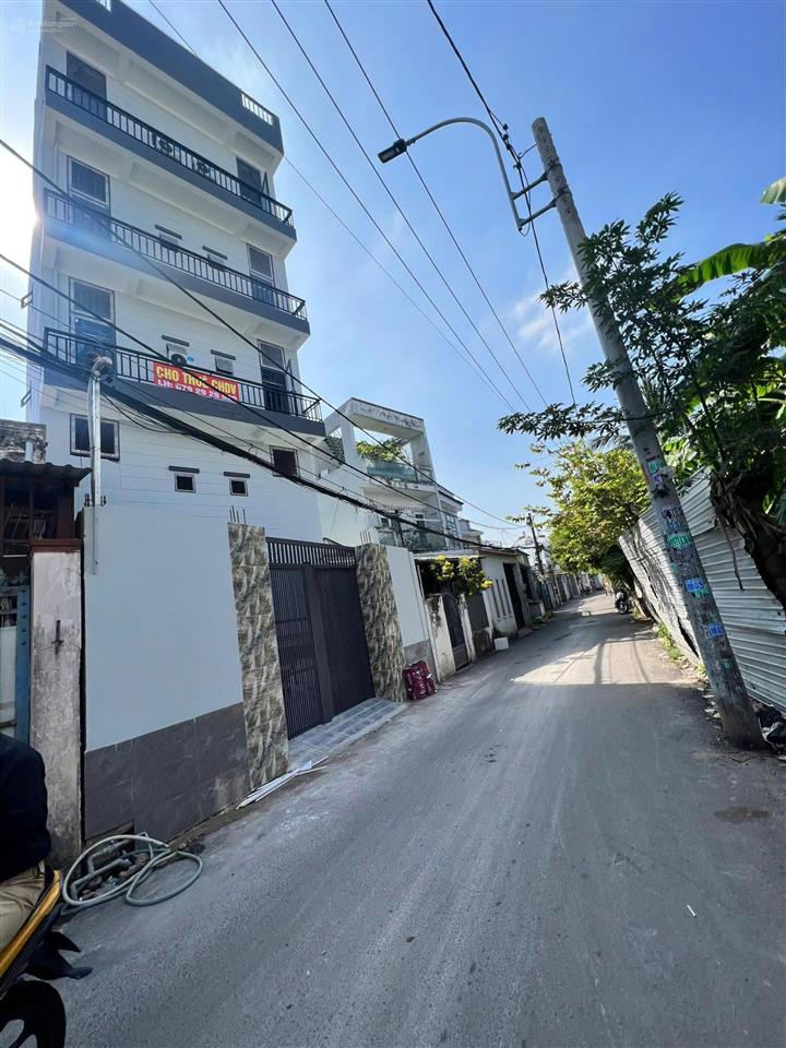 Bán chdv 5 tầng mặt tiền đường p.phước long b, có 24 phòng thu nhập 100tr/tháng 131,1m2 ngang 7m