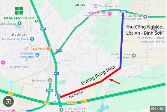 774m2 mặt tiền bưng môn kinh doanh tốt