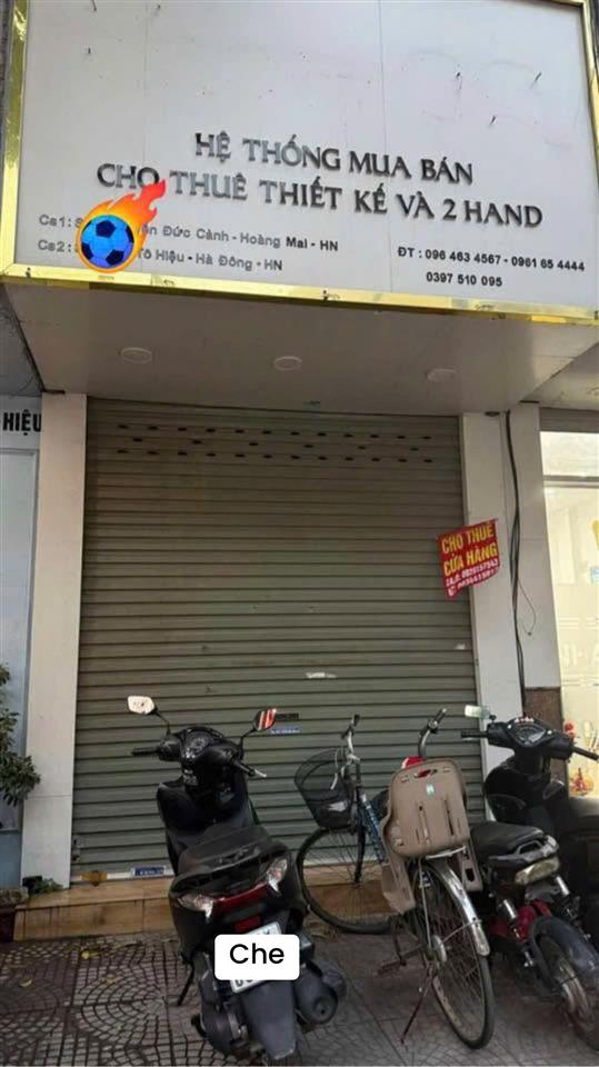 CHO THUÊ MẶT BẰNG KINH DOANH TẠI TÔ HIỆU, HÀ NỘI CÓ THỂ Ở LẠI ĐƯỢC