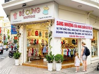 SANG NHƯỢNG CỬA HÀNG QUẦN ÁO TRẺ EM – VỊ TRÍ ĐẸP KHU PHỐ TÂY, ĐƯỜNG NGUYỄN THỊ MINH KHAI,