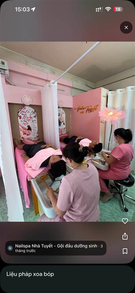 DO MỞ RỘNG QUY MÔ NÊN EM SANG MẶT BẰNG MỘT TIỆM NAIL VÀ MỘT TIỆM SPA NHỎ TẠI
